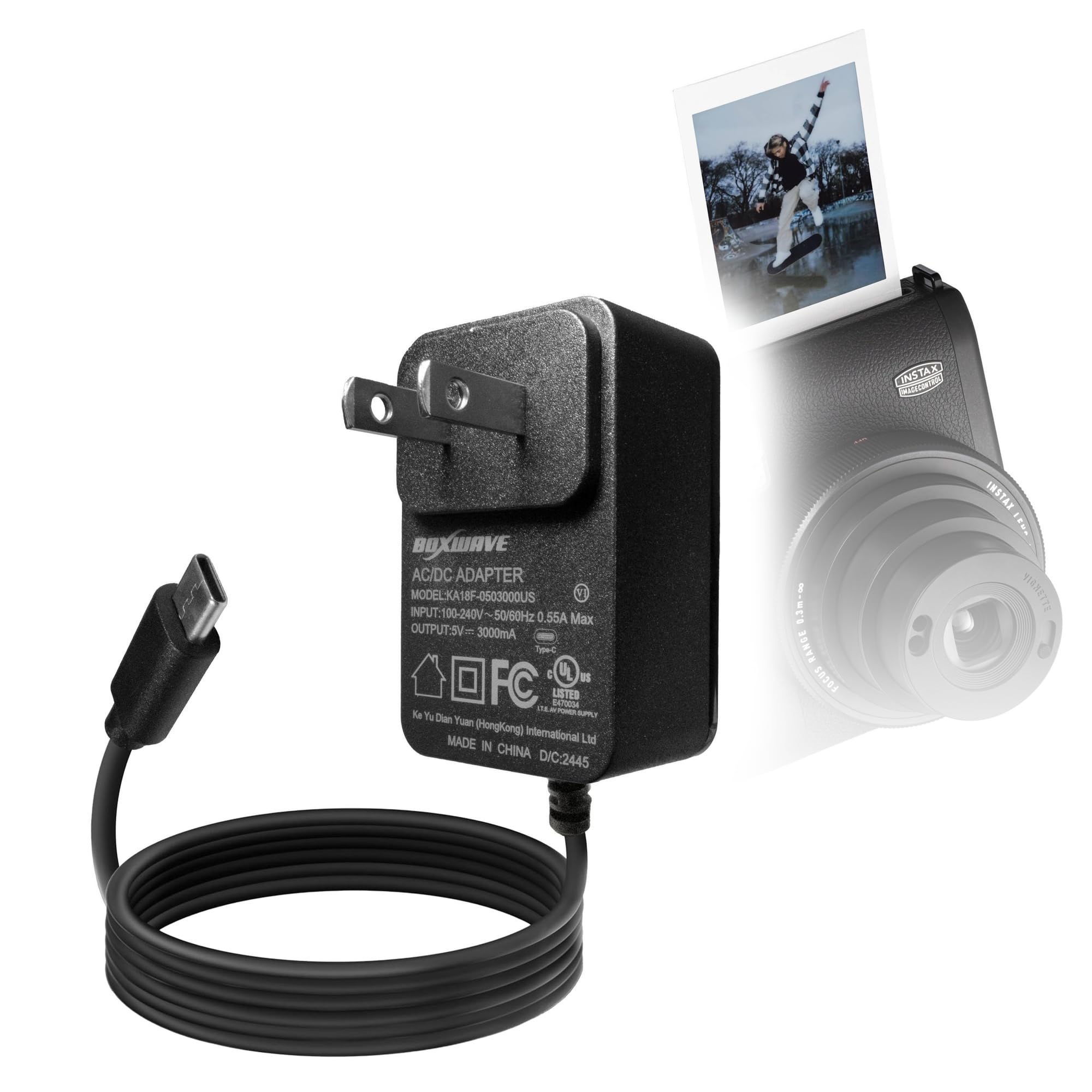 Amazon.com: BoxWave Charger Compatible with Fujifilm Instax Mini